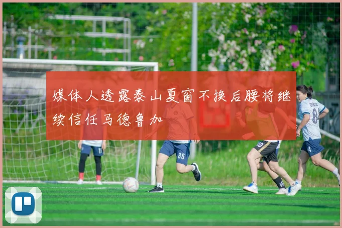 媒体人透露泰山夏窗不换后腰将继续信任马德鲁加